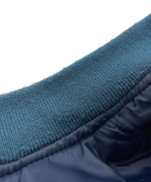 AVIREX（アヴィレックス）AVIREX (アヴィレックス) REFLECT STENCIL MA-1 FLIGHT JACKET ネイビー サイズ:XLの古着・服飾アイテム