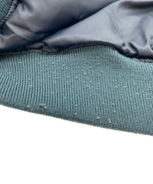 AVIREX（アヴィレックス）AVIREX (アヴィレックス) REFLECT STENCIL MA-1 FLIGHT JACKET ネイビー サイズ:XLの古着・服飾アイテム