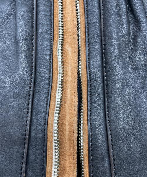 HARLEY-DAVIDSON（ハーレーダビッドソン）HARLEY-DAVIDSON (ハーレーダビッドソン) レザージャケット ブラック サイズ:Sの古着・服飾アイテム