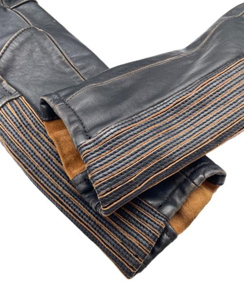 HARLEY-DAVIDSON（ハーレーダビッドソン）HARLEY-DAVIDSON (ハーレーダビッドソン) レザージャケット ブラック サイズ:Sの古着・服飾アイテム