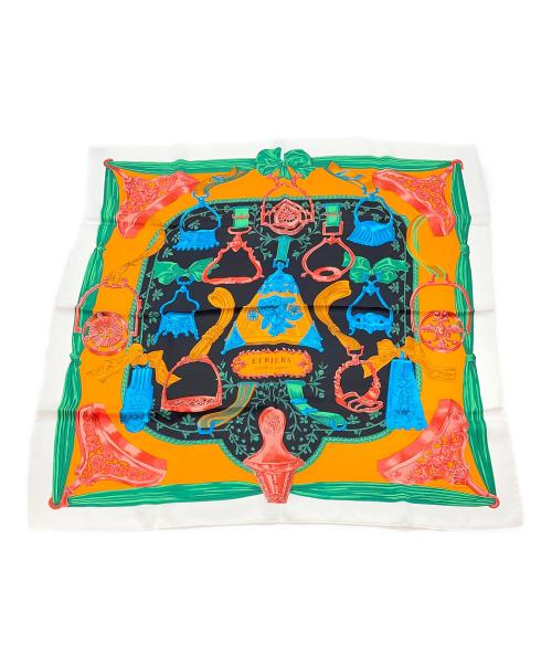 HERMES（エルメス）HERMES (エルメス) スカーフ オレンジの古着・服飾アイテム