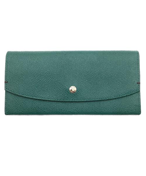 PAUL SMITH（ポールスミス）PAUL SMITH (ポールスミス) 長財布 グリーンの古着・服飾アイテム
