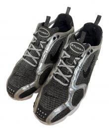 NIKE×stussy（ナイキ×ステューシー）の古着「AIR ZOOM SPIRIDON CAGE""PURE PLATINUM"」｜ブラック