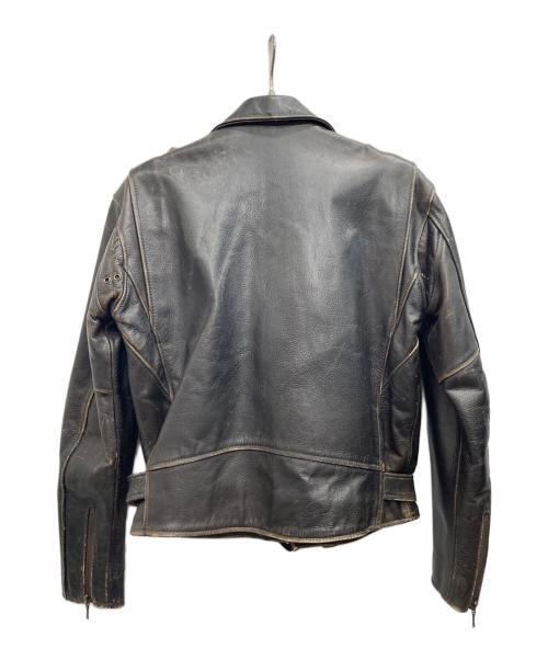 HARLEY-DAVIDSON（ハーレーダビッドソン）HARLEY-DAVIDSON (ハーレーダビッドソン) ライダースジャケット ブラック サイズ:Sの古着・服飾アイテム