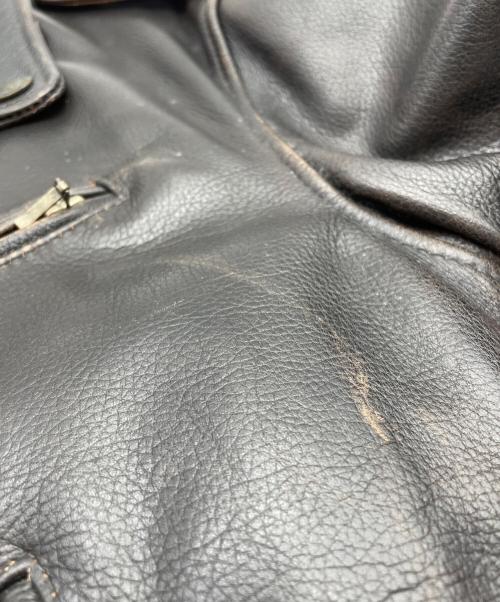 HARLEY-DAVIDSON（ハーレーダビッドソン）HARLEY-DAVIDSON (ハーレーダビッドソン) ライダースジャケット ブラック サイズ:Sの古着・服飾アイテム