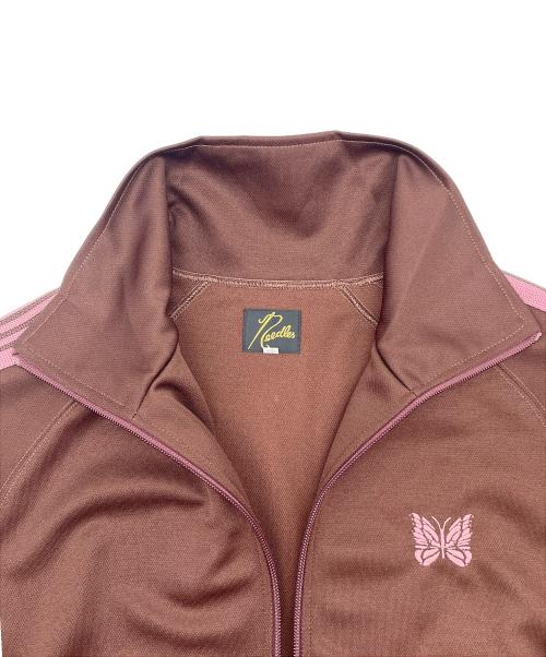 Needles（ニードルズ）Needles (ニードルズ) トラックジャケット　Track Jacket-Poly Smooth ブラウン サイズ:Mの古着・服飾アイテム