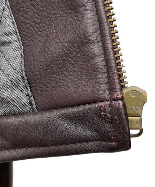 HARLEY-DAVIDSON（ハーレーダビッドソン）HARLEY-DAVIDSON (ハーレーダビッドソン) シングルライダースジャケット ブラック サイズ:Mの古着・服飾アイテム