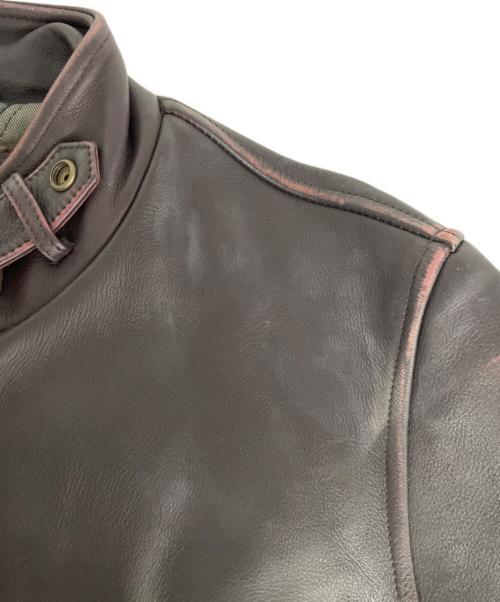 HARLEY-DAVIDSON（ハーレーダビッドソン）HARLEY-DAVIDSON (ハーレーダビッドソン) シングルライダースジャケット ブラック サイズ:Mの古着・服飾アイテム