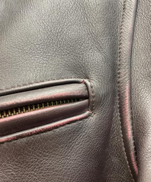 HARLEY-DAVIDSON（ハーレーダビッドソン）HARLEY-DAVIDSON (ハーレーダビッドソン) シングルライダースジャケット ブラック サイズ:Mの古着・服飾アイテム