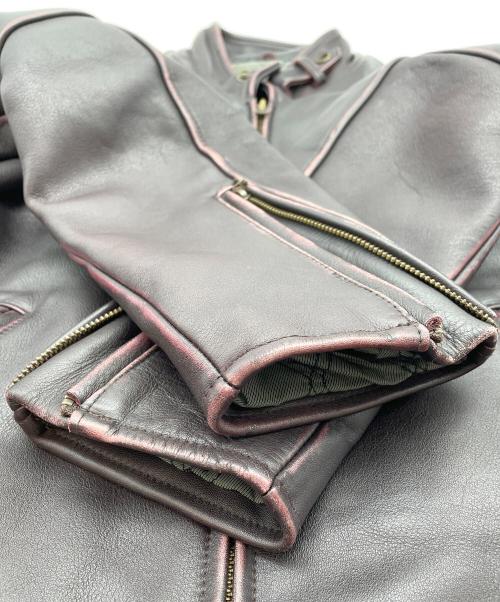 HARLEY-DAVIDSON（ハーレーダビッドソン）HARLEY-DAVIDSON (ハーレーダビッドソン) シングルライダースジャケット ブラック サイズ:Mの古着・服飾アイテム