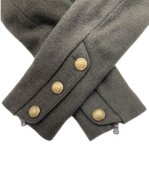 Moonage Devilment（ムーンエイジデビルメント）Moonage Devilment (ムーンエイジデビルメント) Pコート カーキ サイズ:44 未使用品の古着・服飾アイテム