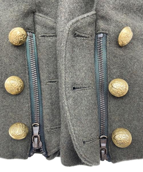 Moonage Devilment（ムーンエイジデビルメント）Moonage Devilment (ムーンエイジデビルメント) Pコート カーキ サイズ:44 未使用品の古着・服飾アイテム