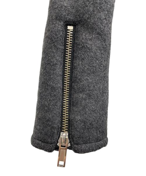 Moonage Devilment（ムーンエイジデビルメント）Moonage Devilment (ムーンエイジデビルメント) ライダースコート グレー サイズ:44 未使用品の古着・服飾アイテム