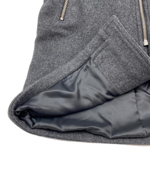 Moonage Devilment（ムーンエイジデビルメント）Moonage Devilment (ムーンエイジデビルメント) ライダースコート グレー サイズ:44 未使用品の古着・服飾アイテム