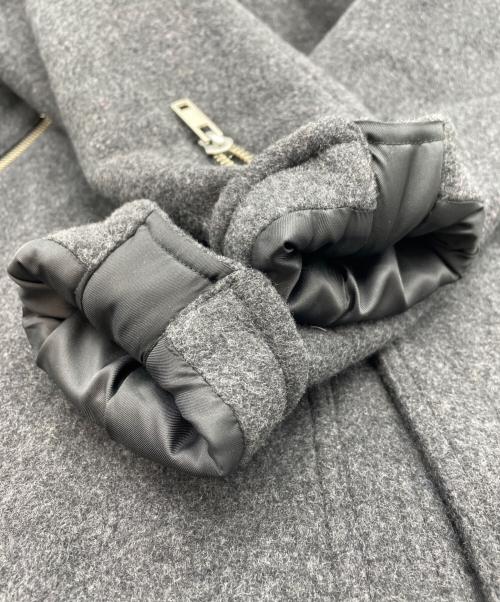 Moonage Devilment（ムーンエイジデビルメント）Moonage Devilment (ムーンエイジデビルメント) ライダースコート グレー サイズ:44 未使用品の古着・服飾アイテム