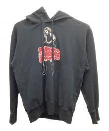 Hysteric Glamour（ヒステリックグラマー）の古着「プルオーバーパーカー」｜ブラック