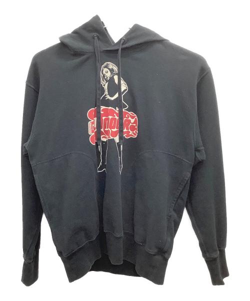 Hysteric Glamour（ヒステリックグラマー）Hysteric Glamour (ヒステリックグラマー) プルオーバーパーカー ブラック サイズ:Mの古着・服飾アイテム