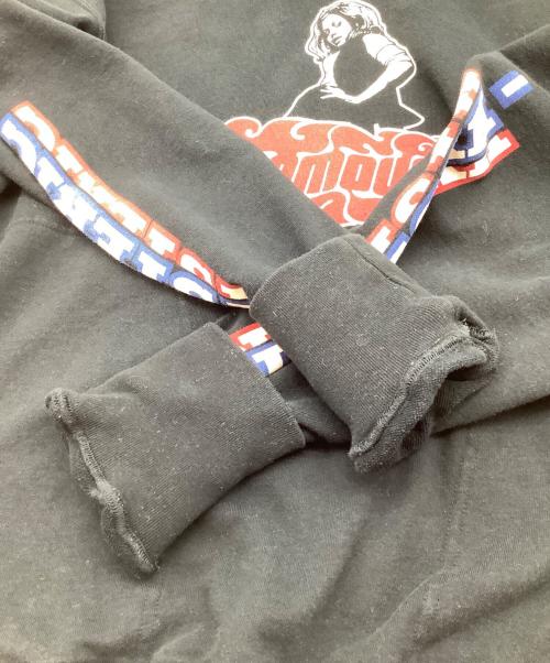 Hysteric Glamour（ヒステリックグラマー）Hysteric Glamour (ヒステリックグラマー) プルオーバーパーカー ブラック サイズ:Mの古着・服飾アイテム