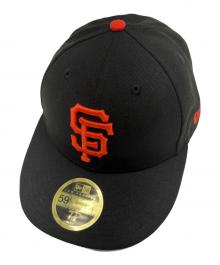 New Era（ニューエラ）の古着「59FIFTY LP SAN FRANCISCO GIANTS」｜ブラック×オレンジ
