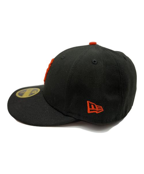 New Era（ニューエラ）New Era (ニューエラ) 59FIFTY LP SAN FRANCISCO GIANTS ブラック×オレンジ サイズ:SIZE 7 3/8(58.7cm)の古着・服飾アイテム