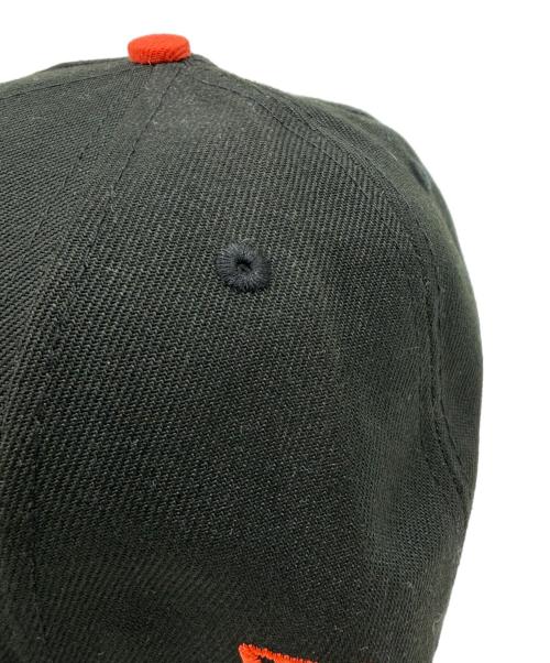 New Era（ニューエラ）New Era (ニューエラ) 59FIFTY LP SAN FRANCISCO GIANTS ブラック×オレンジ サイズ:SIZE 7 3/8(58.7cm)の古着・服飾アイテム