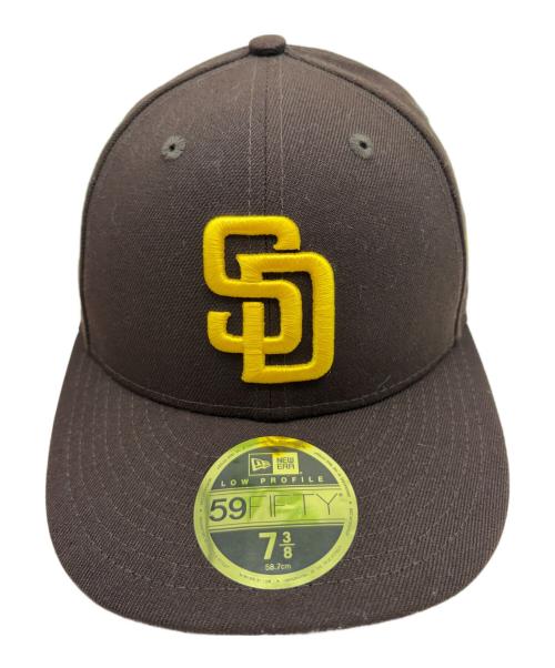 New Era（ニューエラ）New Era (ニューエラ) 59FIFTY LP SAN DIEGO PADRES ブラウン サイズ:SIZE 7 3/8(58.7cm)の古着・服飾アイテム