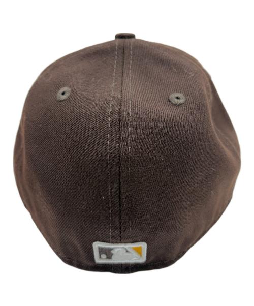 New Era（ニューエラ）New Era (ニューエラ) 59FIFTY LP SAN DIEGO PADRES ブラウン サイズ:SIZE 7 3/8(58.7cm)の古着・服飾アイテム