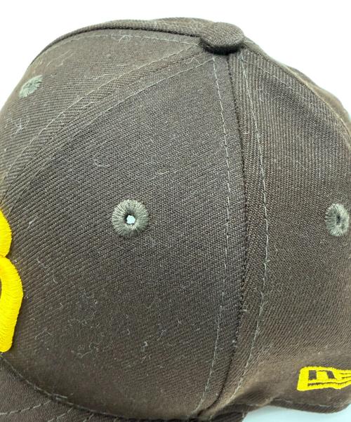 New Era（ニューエラ）New Era (ニューエラ) 59FIFTY LP SAN DIEGO PADRES ブラウン サイズ:SIZE 7 3/8(58.7cm)の古着・服飾アイテム