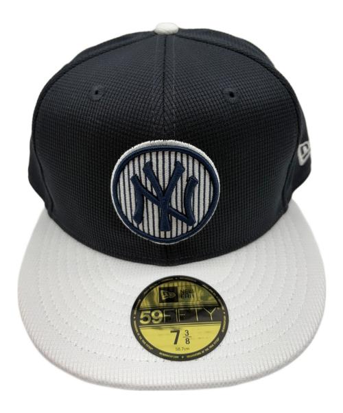 New Era（ニューエラ）New Era (ニューエラ) 59FIFTY NY YANKEES Batting Practice ネイビー サイズ:SIZE 7 3/8(58.7cm)の古着・服飾アイテム
