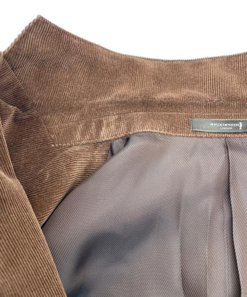 MACKINTOSH LONDON（マッキントッシュ ロンドン）MACKINTOSH LONDON (マッキントッシュ ロンドン) テーラードジャケット ブラウン サイズ:36Rの古着・服飾アイテム