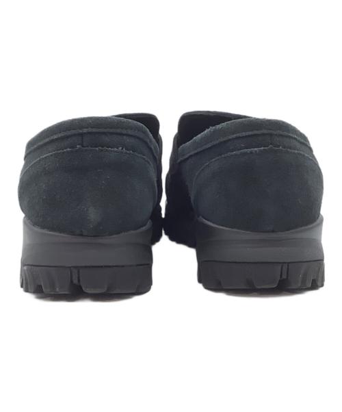 OPENING act（オープニングアクト）OPENING ACT (オープニングアクト) vibram (ビブラム) リアルレザースウェードローファー ブラック サイズ:表記無しの古着・服飾アイテム