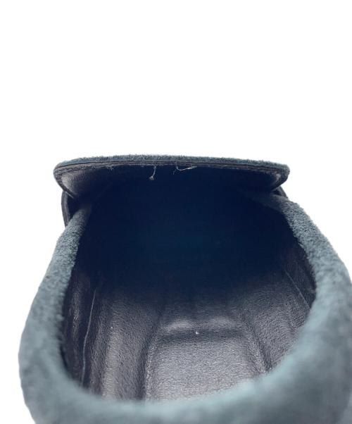 OPENING act（オープニングアクト）OPENING ACT (オープニングアクト) vibram (ビブラム) リアルレザースウェードローファー ブラック サイズ:表記無しの古着・服飾アイテム