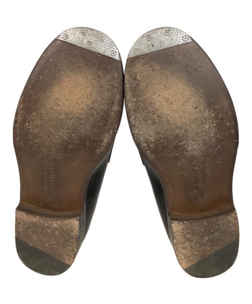 raymar（レイマー）raymar (レイマー) コインローファー ブラック サイズ:6の古着・服飾アイテム