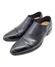 UNION IMPERIAL（ユニオンインペリアル）の古着「シューズ　サイドエラスティック」｜ブラック