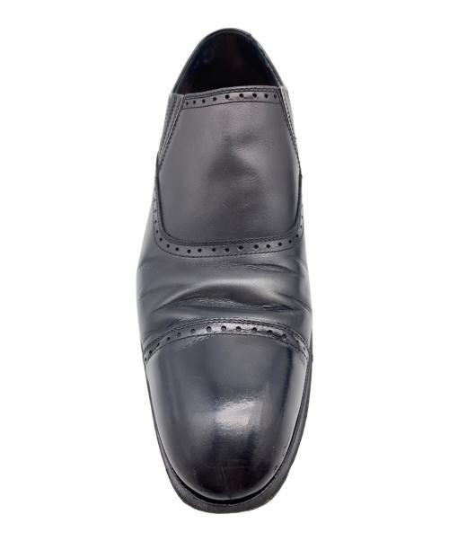 UNION IMPERIAL（ユニオンインペリアル）UNION IMPERIAL (ユニオンインペリアル) シューズ　サイドエラスティック ブラック サイズ:7の古着・服飾アイテム