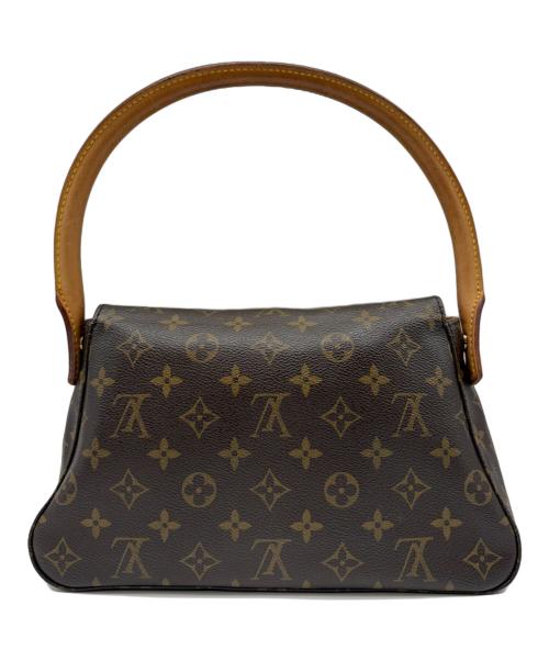 LOUIS VUITTON（ルイ ヴィトン）LOUIS VUITTON (ルイ ヴィトン) ハンドバッグ　ミニルーピング ブラウン×ネイビー サイズ:ミニの古着・服飾アイテム