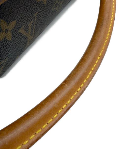 LOUIS VUITTON（ルイ ヴィトン）LOUIS VUITTON (ルイ ヴィトン) ハンドバッグ　ミニルーピング ブラウン×ネイビー サイズ:ミニの古着・服飾アイテム