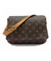LOUIS VUITTON（ルイ ヴィトン）の古着「ショルダーバッグ 	ミュゼット・タンゴ ロングショルダー」｜ブラウン