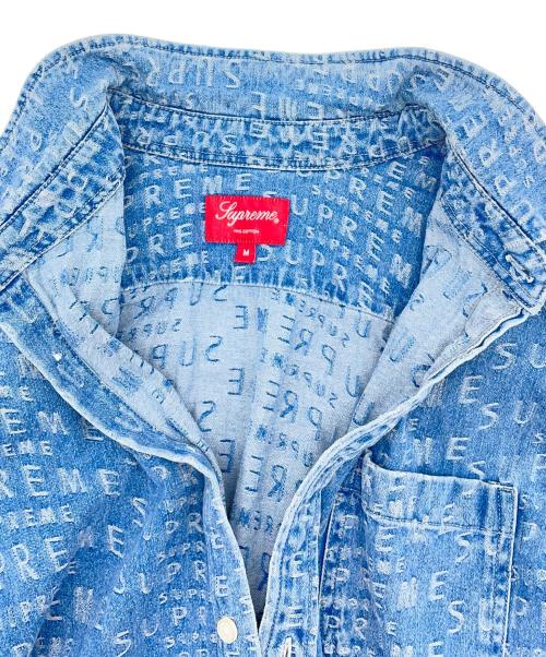 SUPREME（シュプリーム）SUPREME (シュプリーム) デニムシャツ インディゴ サイズ:Mの古着・服飾アイテム