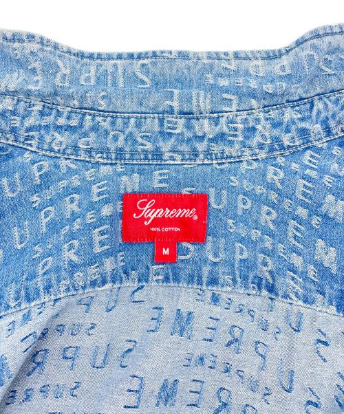 SUPREME（シュプリーム）SUPREME (シュプリーム) デニムシャツ インディゴ サイズ:Mの古着・服飾アイテム
