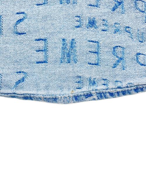 SUPREME（シュプリーム）SUPREME (シュプリーム) デニムシャツ インディゴ サイズ:Mの古着・服飾アイテム