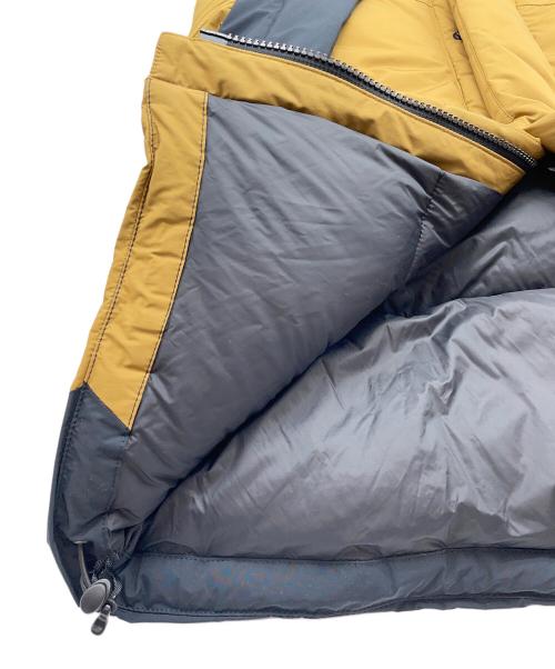 FIRST DOWN（ファーストダウン）FIRST DOWN (ファーストダウン) マウンテンダウンジャケット ベージュ×ブラック サイズ:Sの古着・服飾アイテム