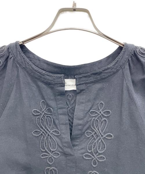 sara mallika（サラマリカ）sara mallika (サラマリカ) 長袖ワンピース ブラック サイズ:Mの古着・服飾アイテム