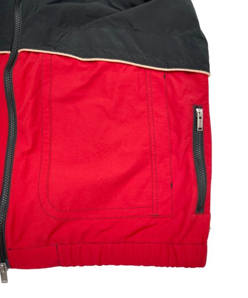 N°21（ヌメロヴェントゥーノ）N°21 (ヌメロヴェントゥーノ) FILA (フィラ) ナイロンフーデッドジャケット ブラック サイズ:Mの古着・服飾アイテム