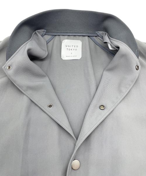 UNITED TOKYO（ユナイテッドトーキョー）UNITED TOKYO (ユナイテッドトーキョー) 撥水COLD DRY MA-1ジャケット グレー サイズ:2の古着・服飾アイテム