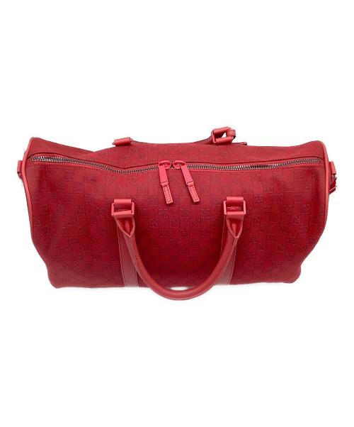 NIKE（ナイキ）NIKE (ナイキ) モノグラムダッフルバッグ レッドの古着・服飾アイテム