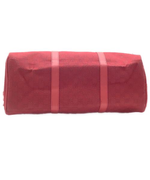 NIKE（ナイキ）NIKE (ナイキ) モノグラムダッフルバッグ レッドの古着・服飾アイテム