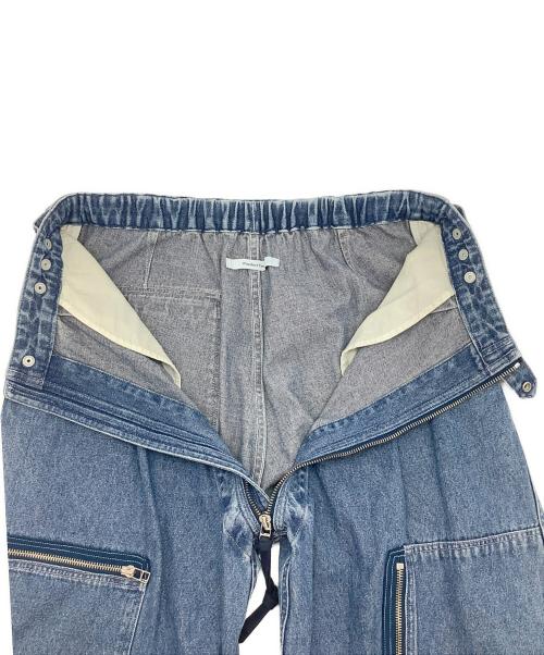 Product Twelve（プロダクトトゥエルブ）Product Twelve (プロダクトトゥエルブ) Flight Pants denim インディゴ サイズ:1の古着・服飾アイテム