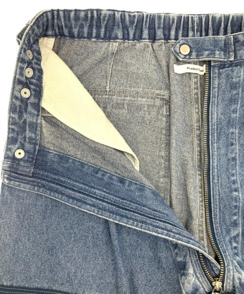 Product Twelve（プロダクトトゥエルブ）Product Twelve (プロダクトトゥエルブ) Flight Pants denim インディゴ サイズ:1の古着・服飾アイテム