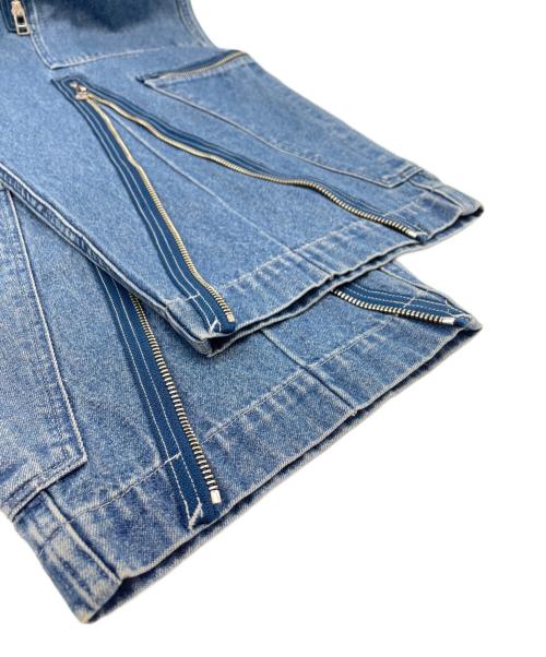 Product Twelve（プロダクトトゥエルブ）Product Twelve (プロダクトトゥエルブ) Flight Pants denim インディゴ サイズ:1の古着・服飾アイテム